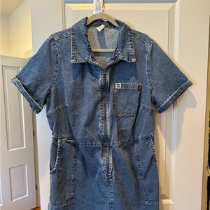 Lucy & Yak Denim Jumpsuit/Boilersuit